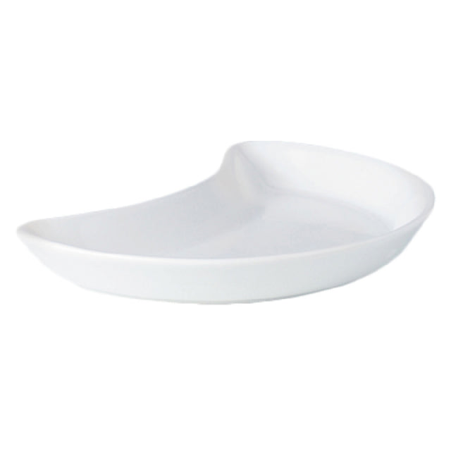 Steelite 11010207 Crescent Salad Plate 8.0" X 4.5" X 1.0" Simplicity