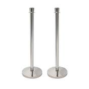 American Metalcraft RSLWCH Barrier Post & Base System 12-1/2" Dia. X 37-1/4"H