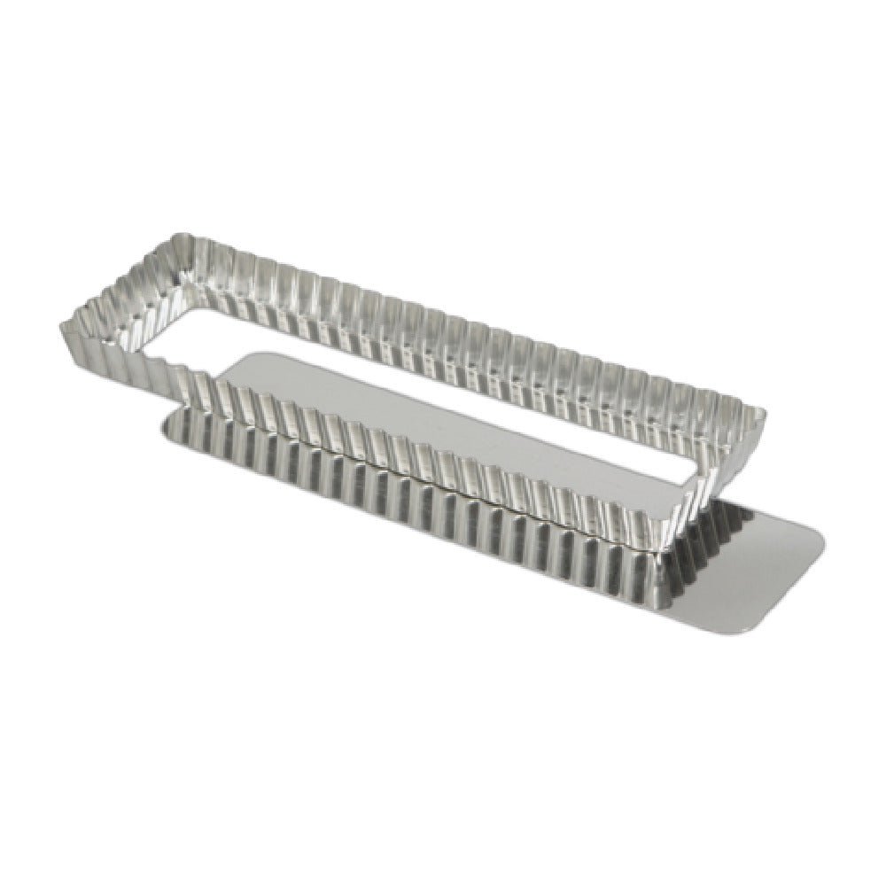 JB Prince M257 Tart Mold 13-3/4"L X 4-1/2"W Rectangle