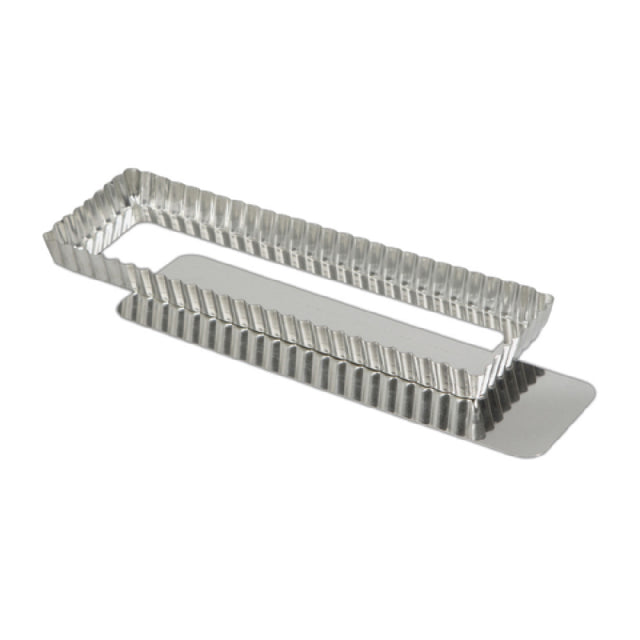 JB Prince M257 Tart Mold 13-3/4"L X 4-1/2"W Rectangle