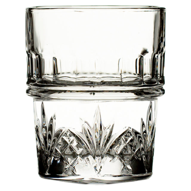Hospitality Brands HGS26360-016 Hospitality Brands Majesty Stacking Rocks Glass