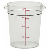 Cambro RFSCW4135 Camwear® Storage Container Round 4 Qt.