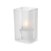 Hollowick 6179F Quad™ Votive Lamp 4-3/8"H X 2-1/2" Sq. Art Deco