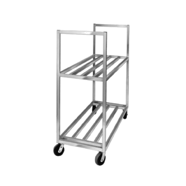 Channel BBT-6020-2 Banquet / Utility Cart Cooler / Box Transport Truck 60"W X 20"D X 67.5"H