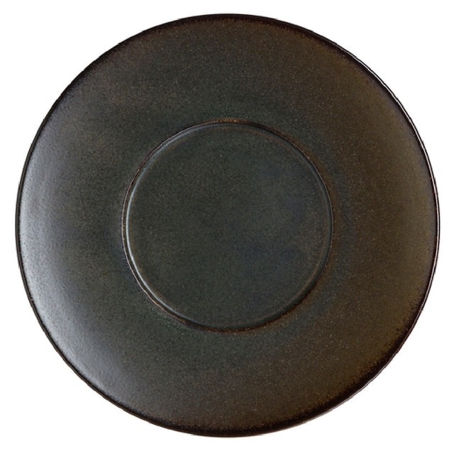 Steelite 6413MY002 Rimmed Plate 9.5"Wabi Sabi Slate