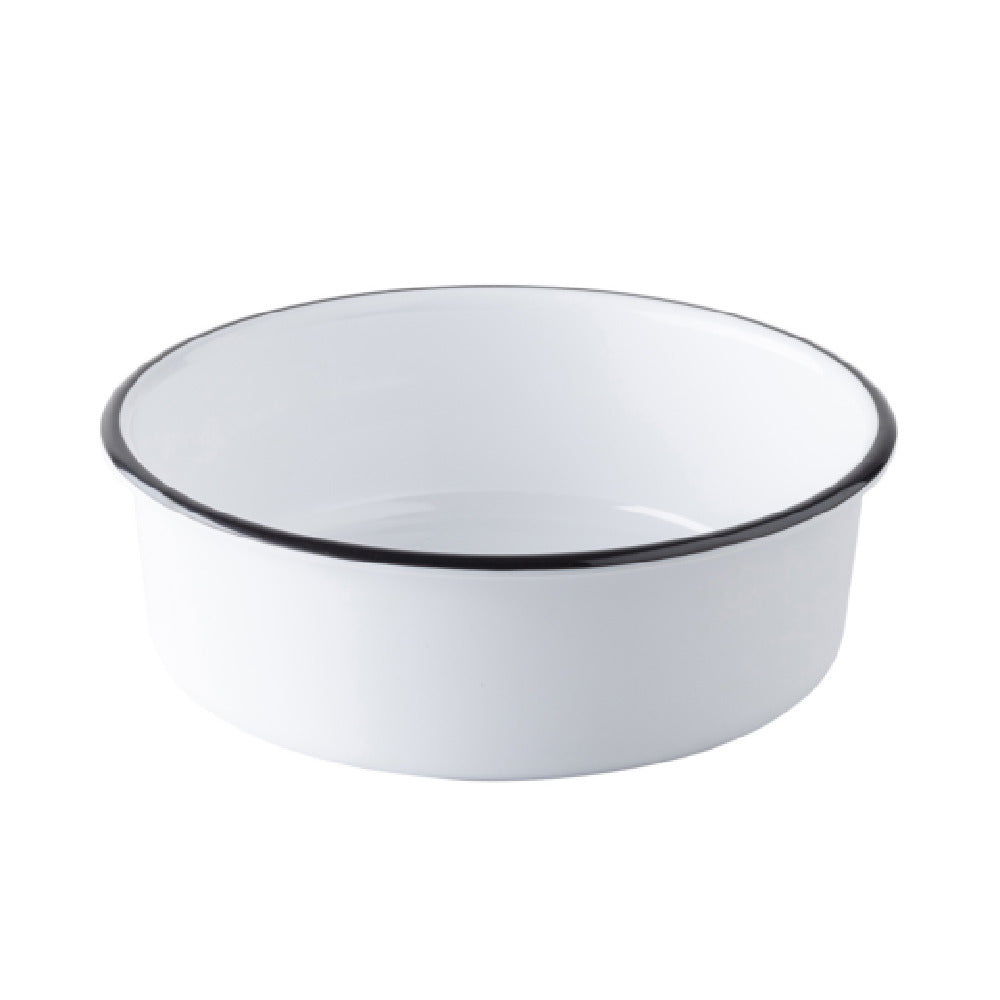 TableCraft Products 12163 - Canteen Collection Round Serving Bowl, 1.75 Qt., 8.5" X 8.5" X 2.75"