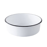 TableCraft Products 12163 - Canteen Collection Round Serving Bowl, 1.75 Qt., 8.5" X 8.5" X 2.75"