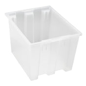 Quantum SNT195CLCS - Stack And Nest Tote, 19-1/2"W X 15-1/2"D X 13"H, Heavy Duty