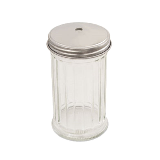 Alegacy Foodservice Products 55T Sugar Pourer Top Only Center Hole Stainless Steel