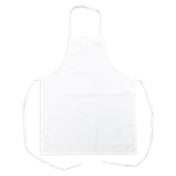 KNG 2775WHT Kng 32 In Bib Apron White