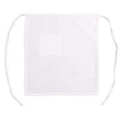 AllPoints 2778WHT 30 In Bistro Apron 1 Pocket White