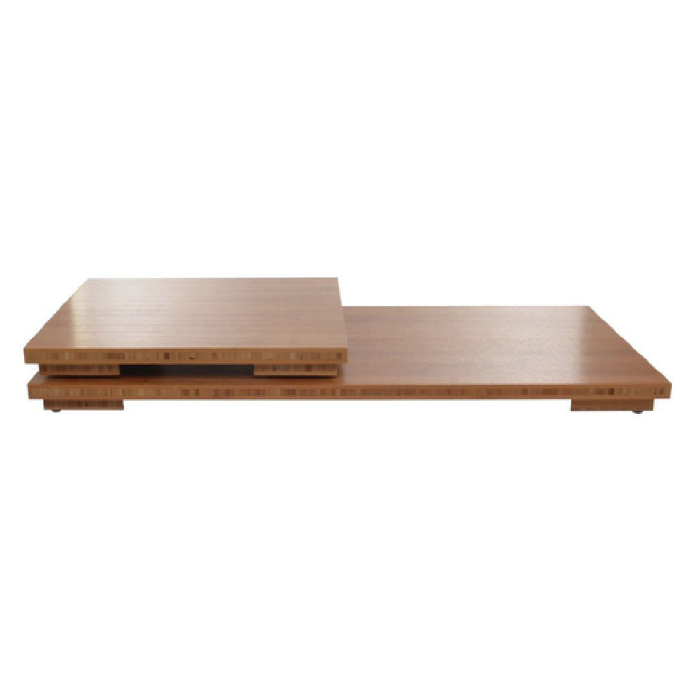 Hubert 37140 - Display Riser Set, 2-piece, Includes (1) Each: 12" X 30" X 1-1/2"H Large & 12" X 15" X 1-1/2"H Medium