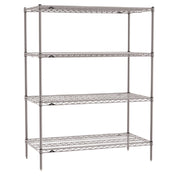 Metro SE-244263K4-S-4 Super Erecta® Starter Shelving Unit 42"W X 24"D X 63"H