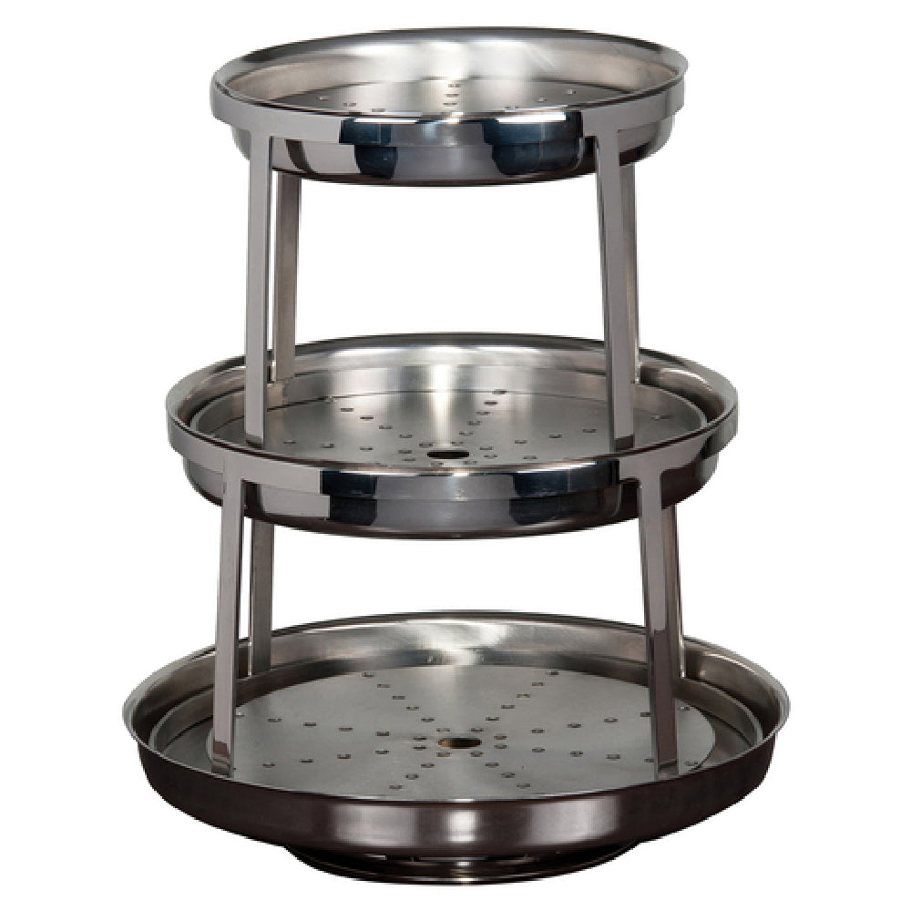 Steelite 5850JX00 3-Tier Seafood Stand X 15.5" Seafood Stands