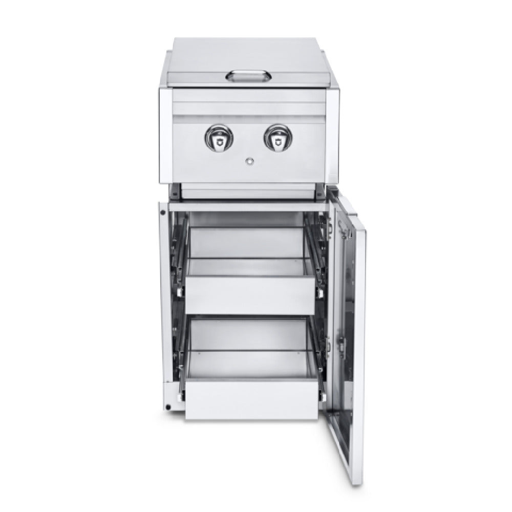 Crown Verity ICM-SBNG-2D-LT Infinite Series Cabinet Module With Dual Side Burner