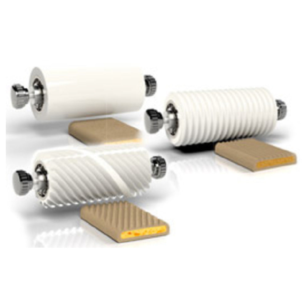 Arcobaleno Pasta Equipment AEF150DR Decorative Rollers For AEF150 Striped Smooth