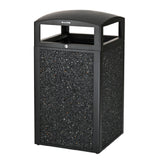 Alpine Industries ALP471-40-GRYS All Weather Trash Container 40 Gal. 21" X 21" X 41-1/3"H