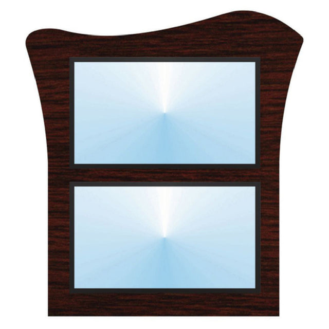 Hubert 27700 - Menu Board, 2-pocket, Wall-mount