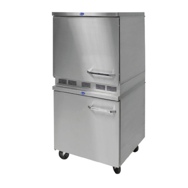 Randell 9404-32DT-RTFBR Dual Temp Refrigerator/Freezer Reach-in One-section