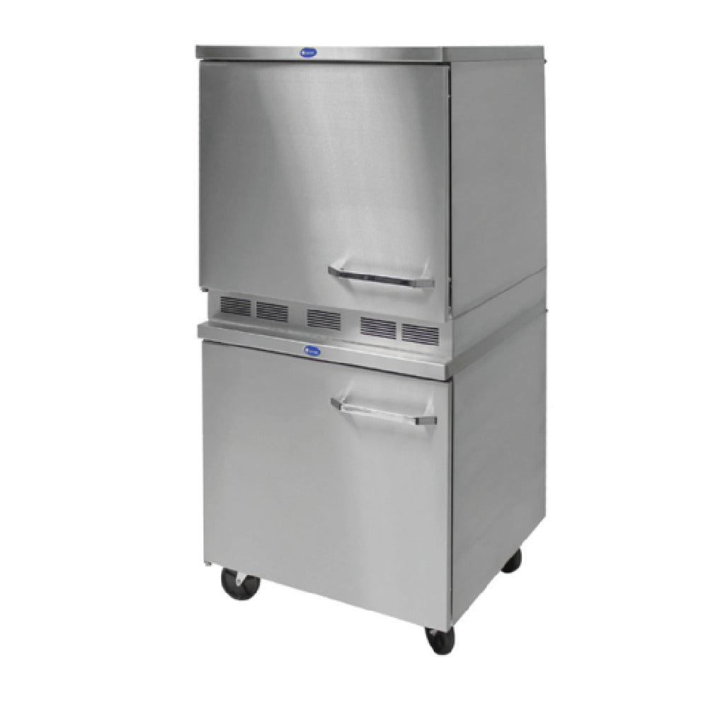 Randell 9404-32DT-RTFBL Dual Temp Refrigerator/Freezer Reach-in One-section