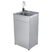T&S Brass TPS1015-E3130V5 Portable Electronic Handwashing Station 19-11/16"W X 15-3/4"D X 35-3/16"H
