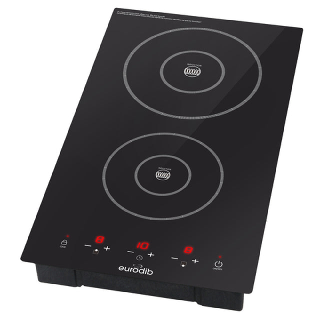 Eurodib DDI3100 Induction Range Countertop Double Burner