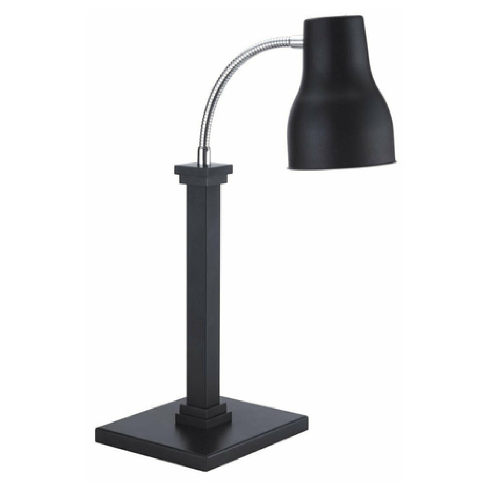 Spring USA 2791-6EB - Single Heat Lamp, 10-3/5"W X 17"D X 24-9/10"H Overall, Adjustable Neck