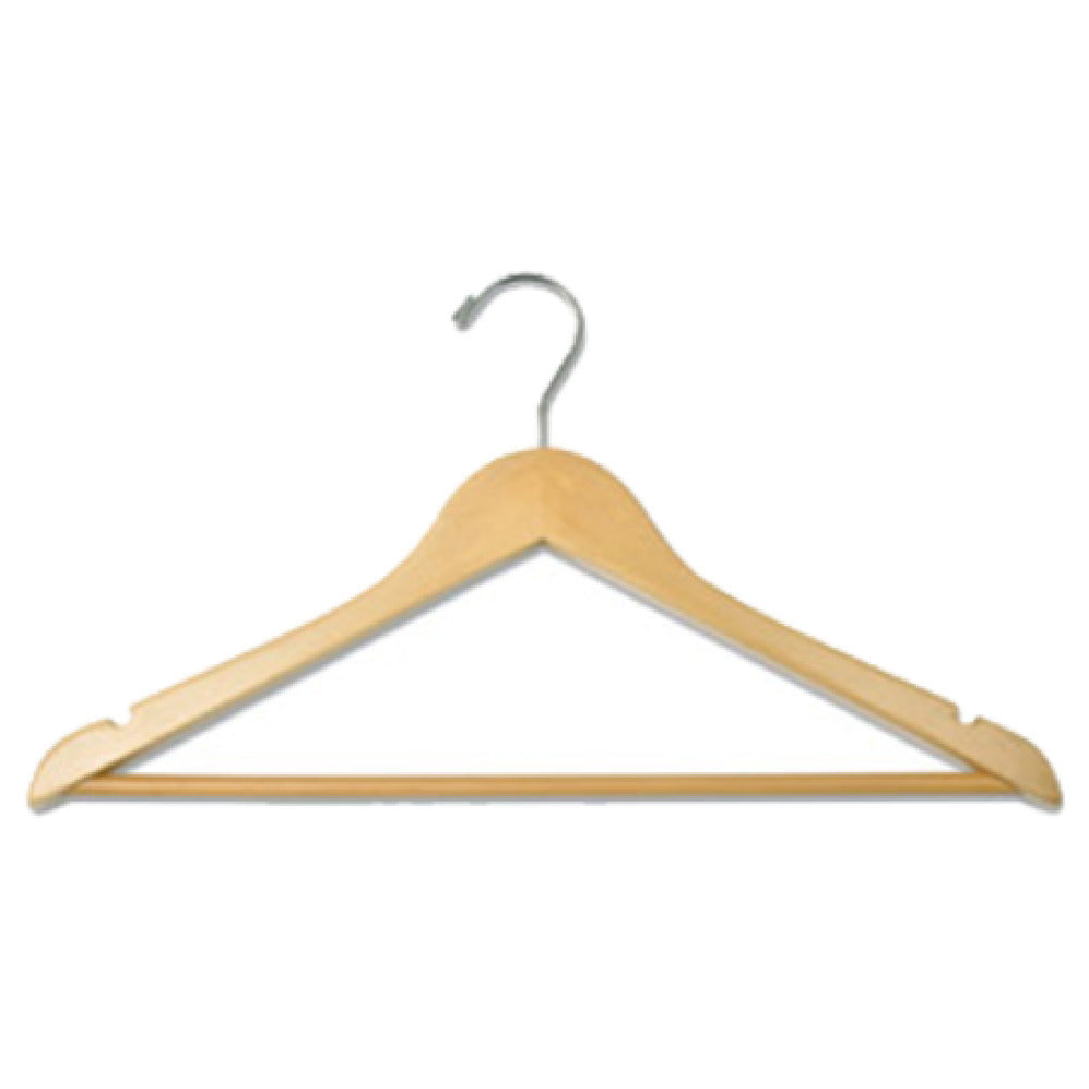 Central Specialties 1070 Men's Flat Hanger 17" Long Chrome Open Hook