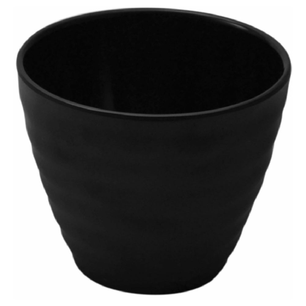 BauscherHepp TB1552 Ripple Collection Pot 12 Oz. 4-1/4" Dia. X 3-1/2"H