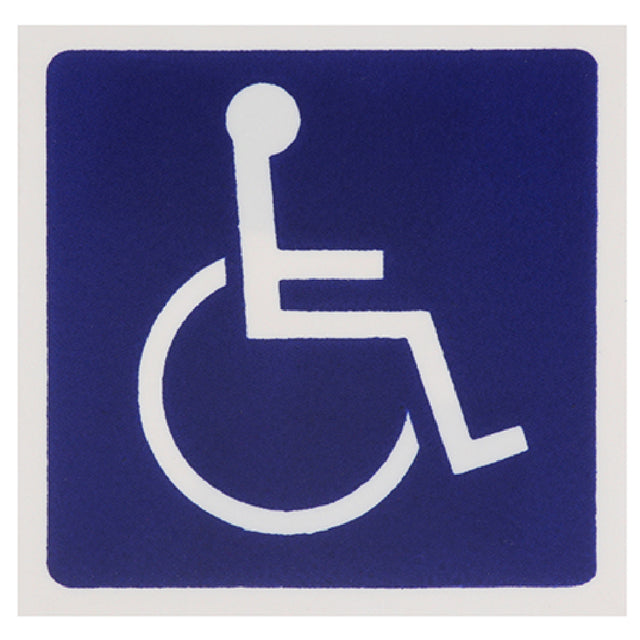 Private Label 2801128 Sign Handicap Blue 3x3"