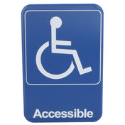 Vollrath/Idea-Medalie 5644 Sign Handicap Blue 6x9"