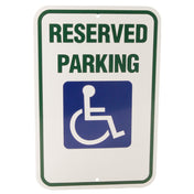 AllPoints 2801212 Sign Reserved Parking 12x18