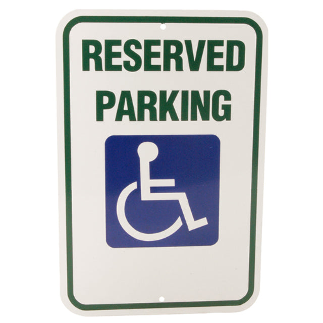 AllPoints 2801212 Sign Reserved Parking 12x18
