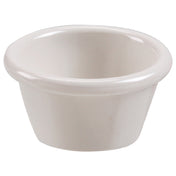 AllPoints 2801374 Ramekin Smooth 2oz Bone 12 Pk