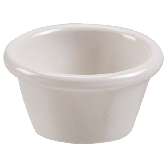 AllPoints 2801374 Ramekin Smooth 2oz Bone 12 Pk