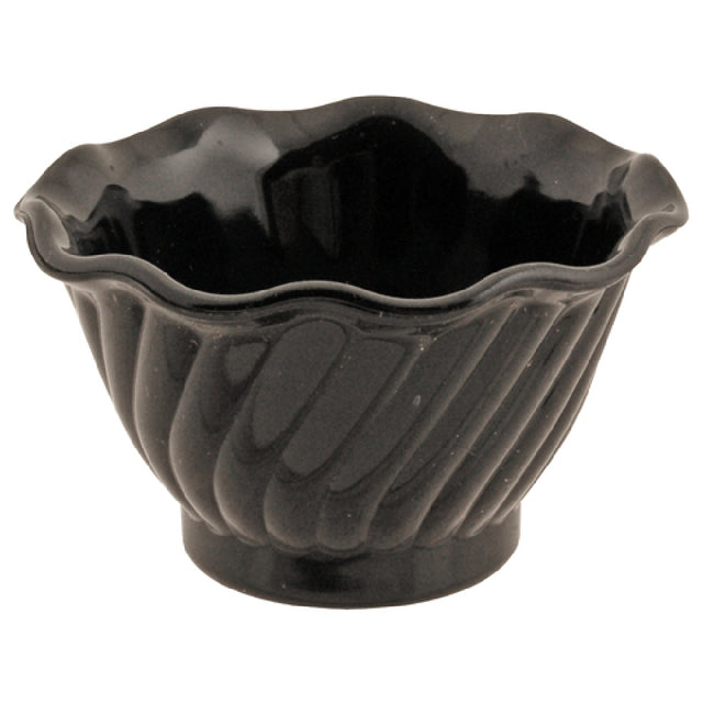 AllPoints 2801382 Bowl Dessert San 5oz Blk 12 Pk