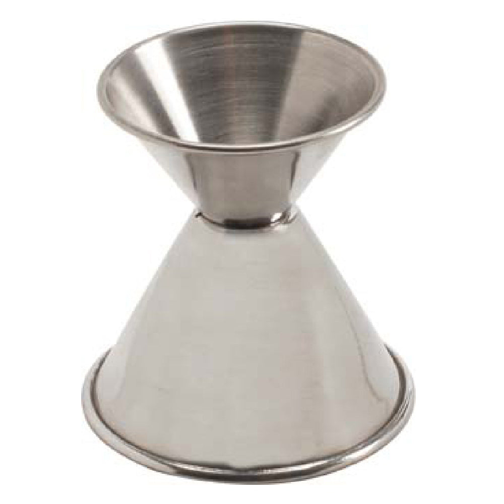 AM Manufacturing, J222 Jigger S/s 1 Oz X 1 1/4 Oz