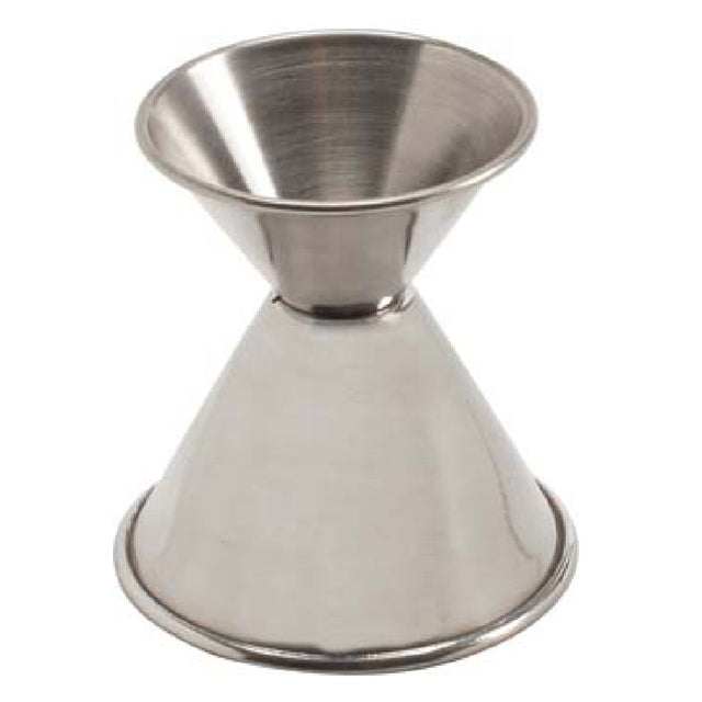 AM Manufacturing, J222 Jigger S/s 1 Oz X 1 1/4 Oz