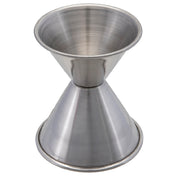 AM Manufacturing, J204 Jigger S/s 1 Oz X 1 1/2 Oz
