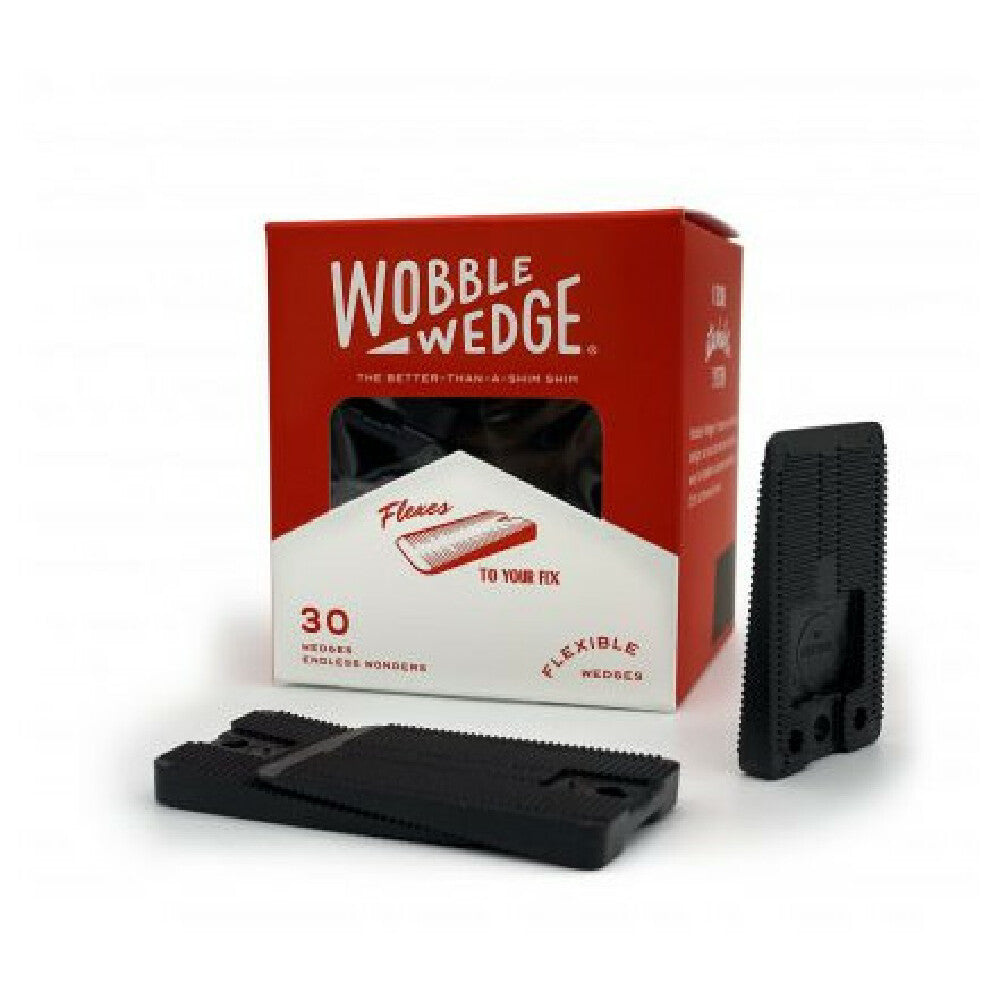 Focus Foodservice 4030 Wobble Wedge Flexible Black Bx/30