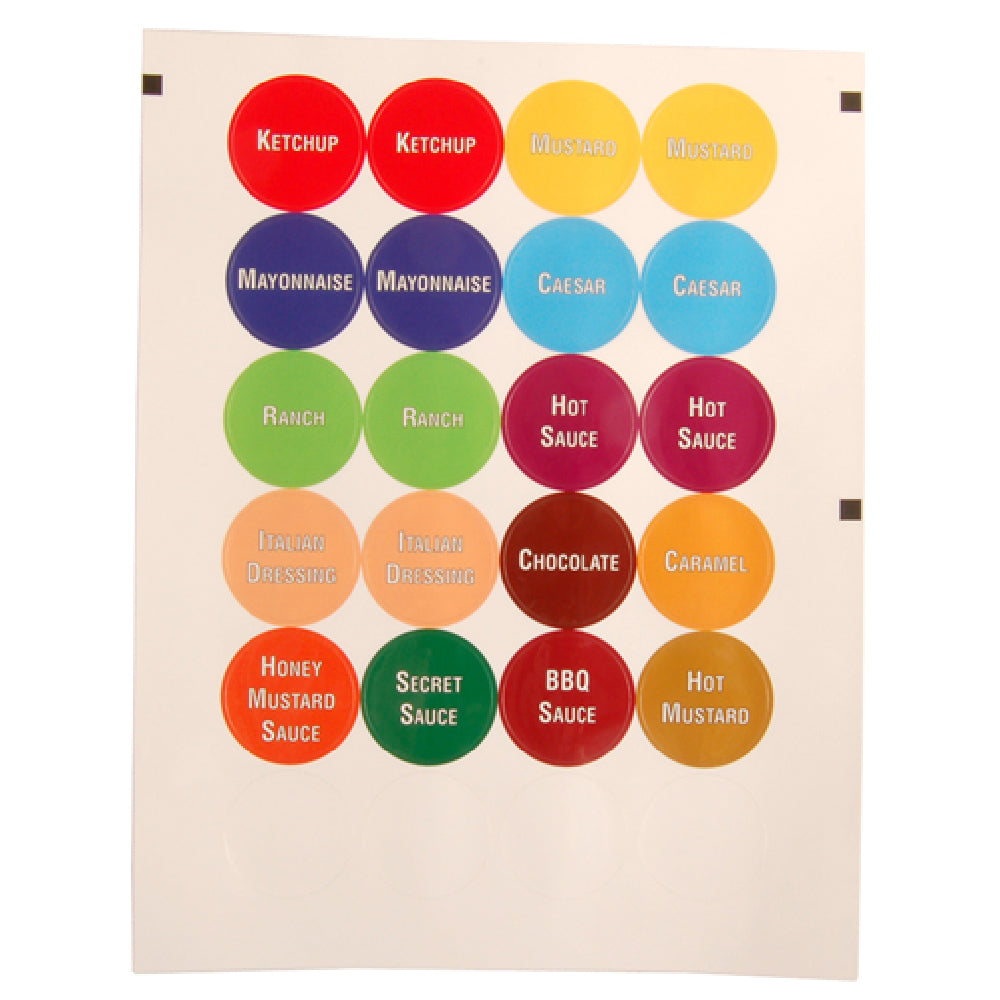 AllPoints 2801772 Labels Cap Fifo 24/sheet 3 Pk