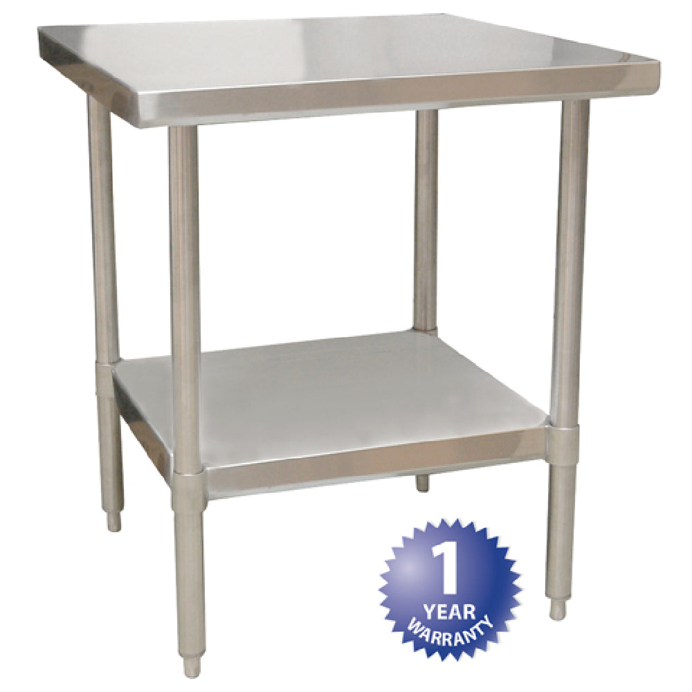 Eagle Electric BPT-3030SL Worktable 30x30 18 Ga S/s Top