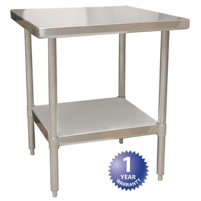 Eagle Electric BPT-3036SL Worktable 36x30 18 Ga S/s Top