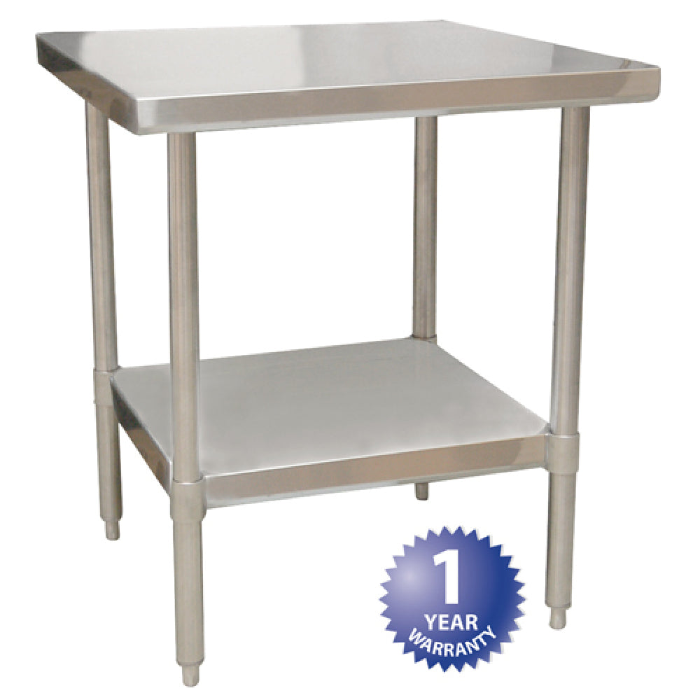 Eagle Electric BPT-3048SL Worktable 48x30 18 Ga S/s Top