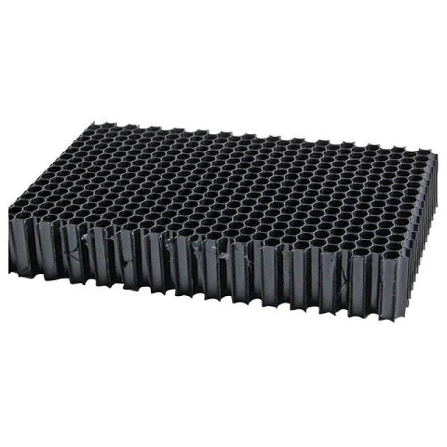Private Label 2801922 Diffuser Hnycmb 1"x4" 1/4 Blk