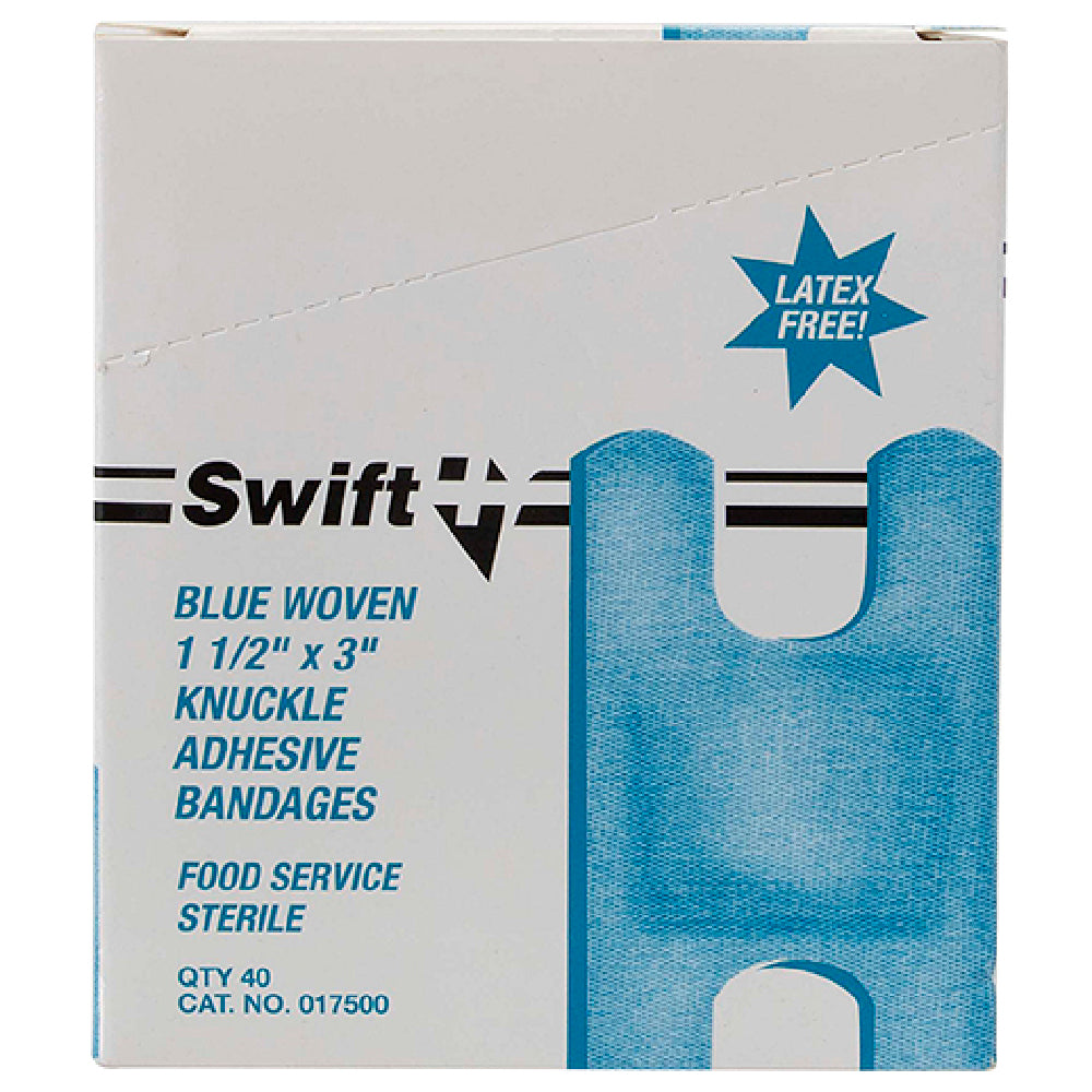 AllPoints 2802225 Bandage Knuckle (blue) (pk/40)