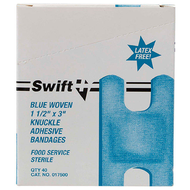 AllPoints 2802225 Bandage Knuckle (blue) (pk/40)