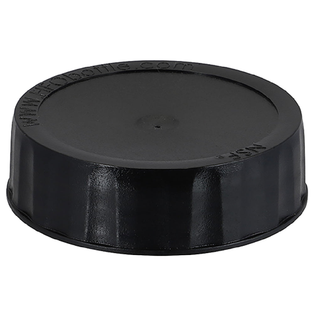 AllPoints 2802358 Label Cap Black Pack/6