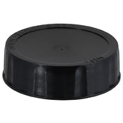 AllPoints 2802358 Label Cap Black Pack/6
