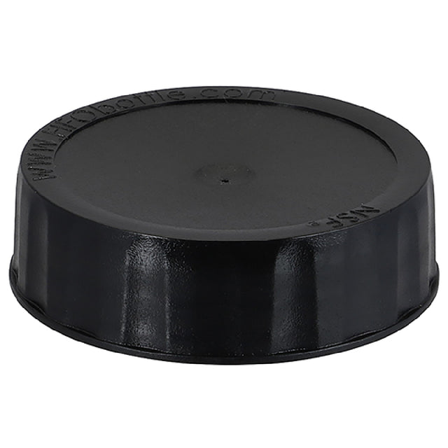 AllPoints 2802358 Label Cap Black Pack/6